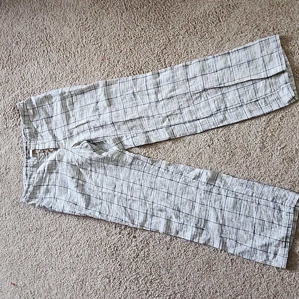 Tommy Bahama Womens 100% Linen Pants sz 6